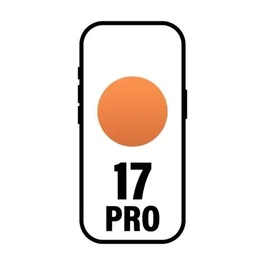 Apple iPhone 17 Pro - Smartphone 6.3" Super Retina XDR, 1TB, 5G, Naranja Cósmico, Chip A19 Pro, Cámara 48MP, iOS 26, Batería hasta 31h (MG8Q4QL/A)